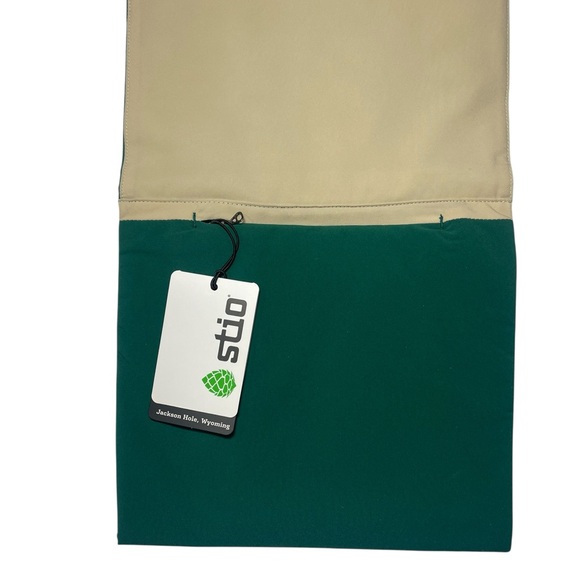 Stio Fernos Insulated Performance Scarf Dark Green Pocket Womens Unisex NEW - Picture 12 of 13